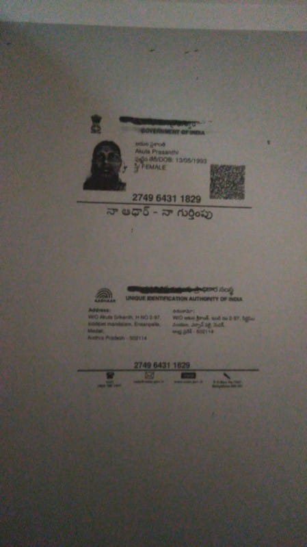 Mother Aadhaar
