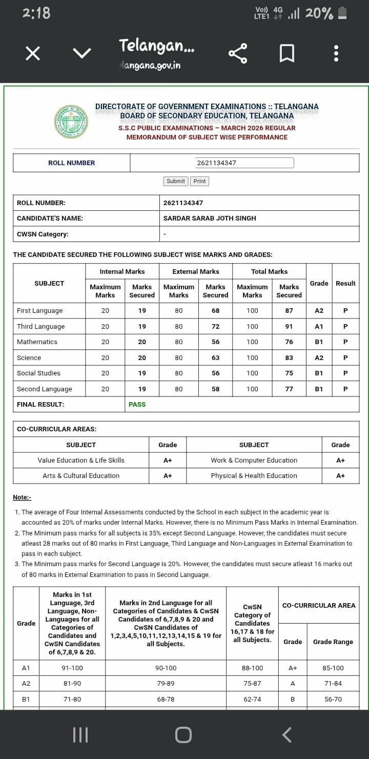 Report Card
