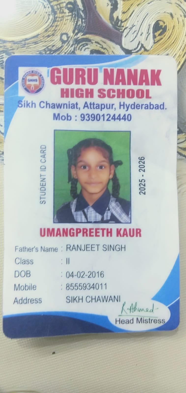 Student ID