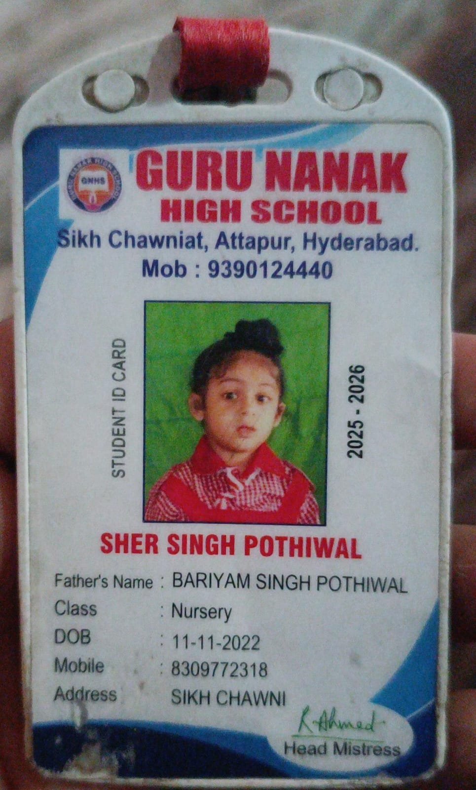 Student ID