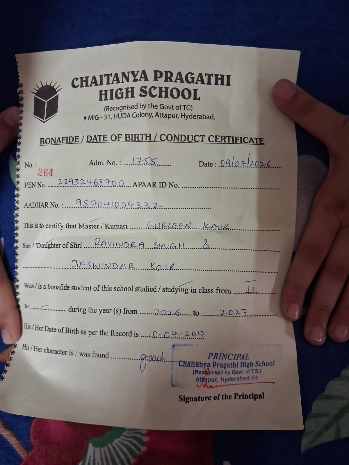 Report Card