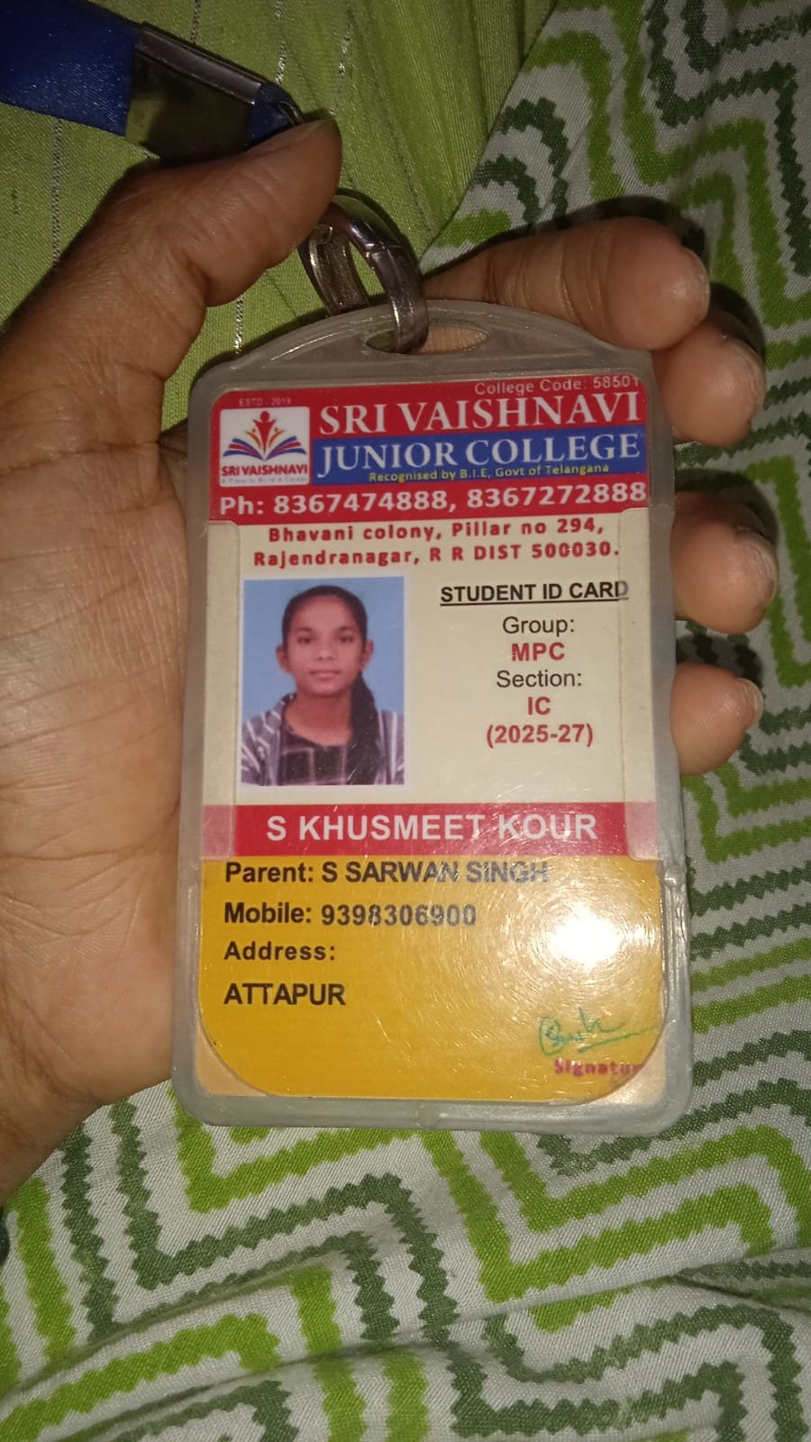 Student ID