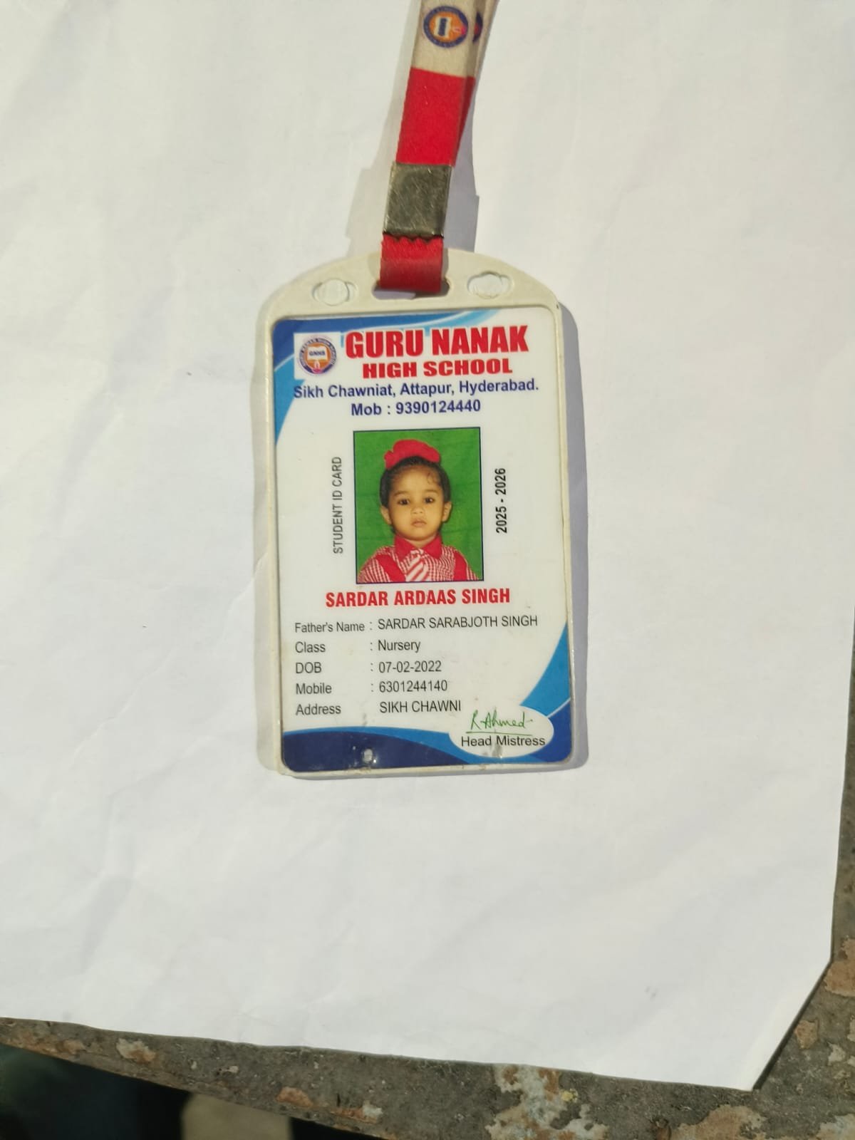 Student ID