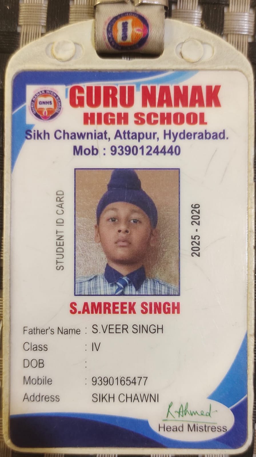 Student ID