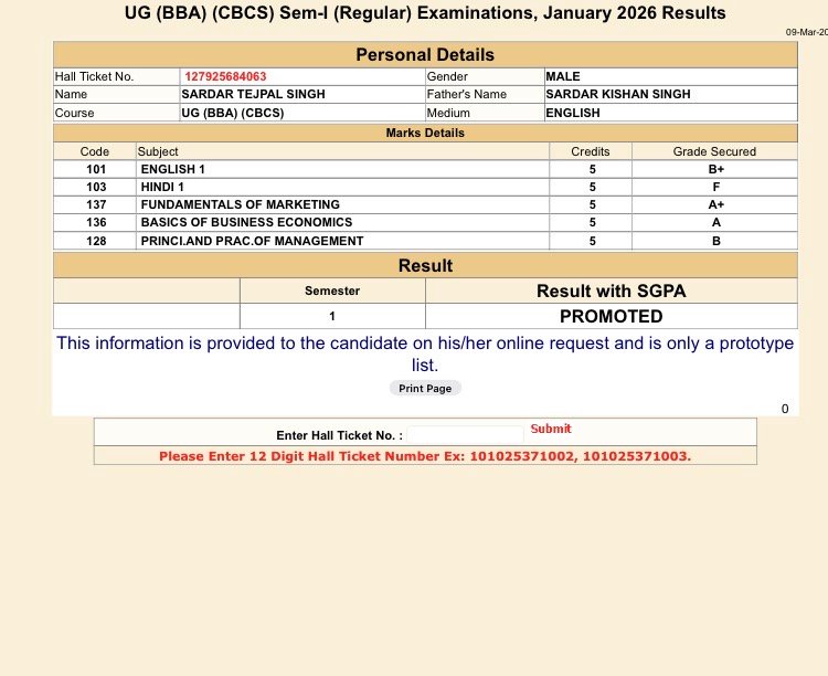 Report Card