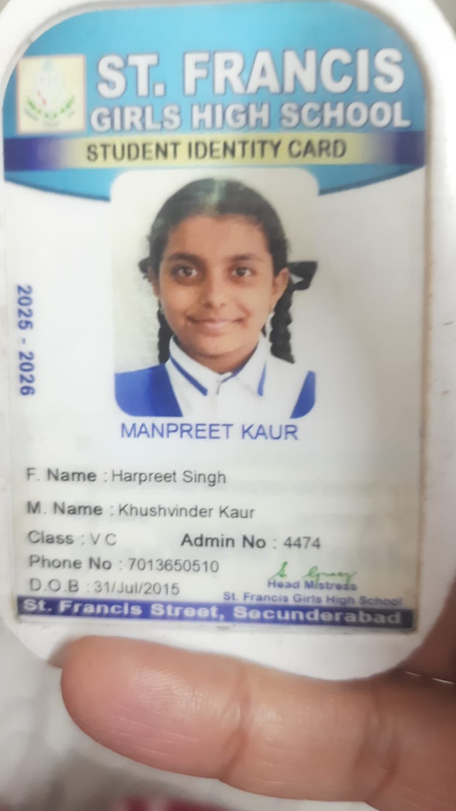 Student ID